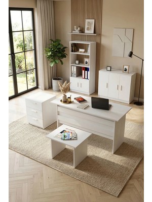 Yurudesign Vario ABCDE Ofis Büro Masa Takımı 3 Renk VO14-W