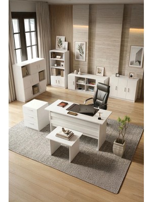 Yurudesign Vario ABCDEFG Ofis Büro Masa Takımı 3 Renk VO18-W