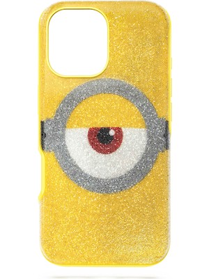 Swarovski High Akıllı Telefon Kılıfı Minyonlar Iphone 17 Sarı 17