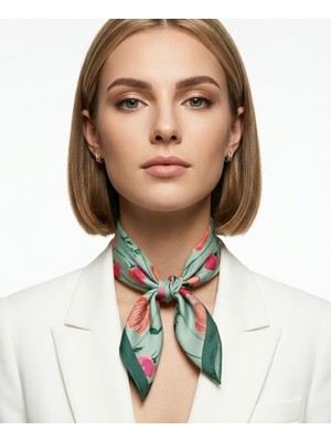 Lara Shawls Çiçek Desen Fular