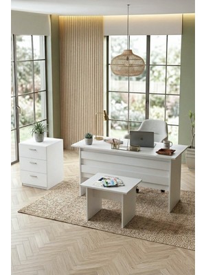 Yurudesign Vario ABC Ofis Büro Masa Takımı 3 Renk VO9-W
