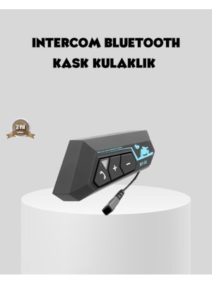 Uravas Store BT22 Kask Içi Bluetooth Kulaklık Hızlı Eşleşme ve Gürültü Önleyici Mikrofon