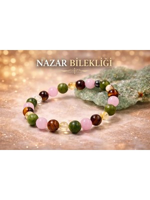 Doğaltaş Nazar Koruma Bilekliği – Enerjisel Kalkan, Iç Huzur ve Güçlü Koruma