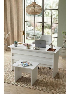 Yurudesign Vario AB Ofis Büro Masa Takımı 3 Renk VO8-W