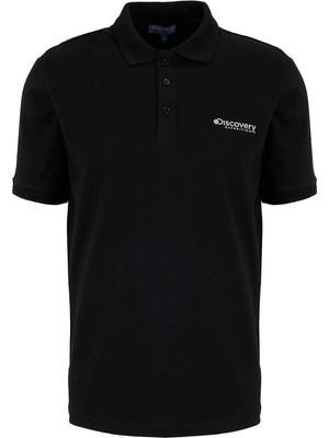 Discovery Expedition D6SM-TST3800 Siyah Erkek Polo T-Shirt