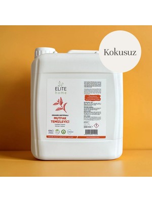 The Elite Home Mutfak Temizleyici 3 kg | Organik, Vegan ,Doğal | Parfümsüz