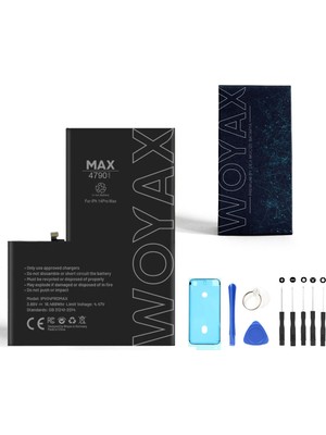 Woyax iPhone 14 Pro Max Premium Batarya 4770 Mah Yüksek Kapasite