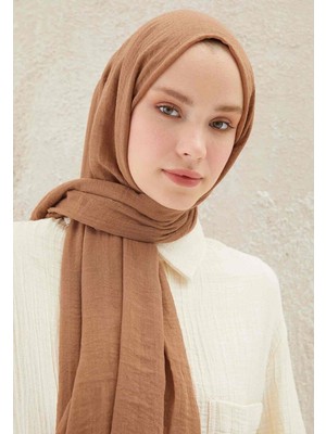 Fresh Scarfs Cappuccıno Bürümcük Şal