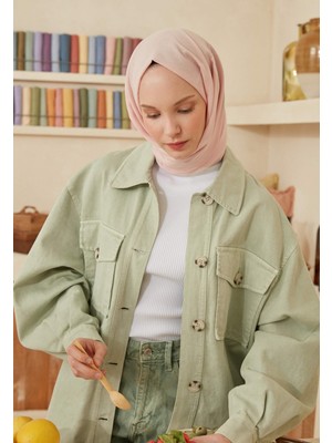 Fresh Scarfs Uçuk Pembe İnce Pamuk Vual Şal