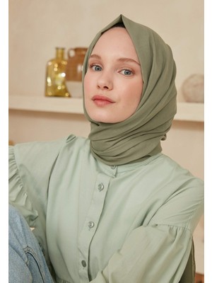 Fresh Scarfs Pastel Yeşil İnce Pamuk Vual Şal