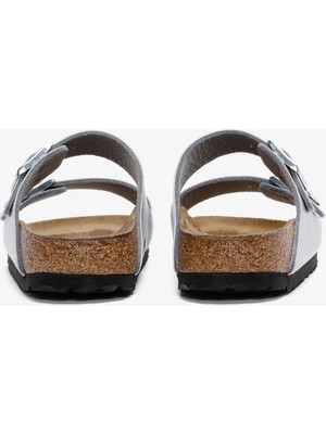 Birkenstock Arizona Bf Gri Unisex Terlik Suni Deri Malzeme ile Günlük Kullanım için Rahat ve Şık  1012283-20300
