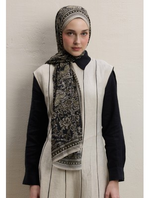 Fresh Scarfs Sonia Desen Şal Haki