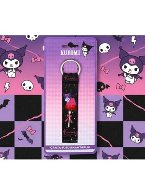 Gifi Kuromi Lisanslı Çanta Süsü Anahtarlık