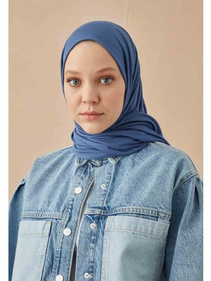 Fresh Scarfs Kot Mavi Penye Şal