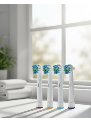 Uravas Store Derin Temizlik Sağlayan Yumuşak Kıllı Diş Fırçası Başlıkları