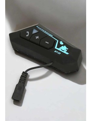 Uravas Store Kask Kulaklık Bluetooth Motosiklet Kulaklık Intercom Su Geçirmez