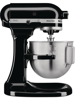 Kitchenaid Heavy Duty Mikser 4,8 Lt 315 W Güç Kapasiteli Siyah Çinko Döküm Malzeme