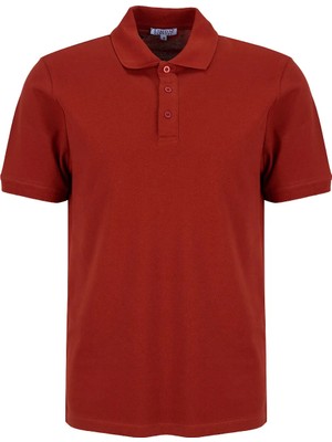 Limon Kiremit Erkek Polo T-Shirt L6SM-TST9524