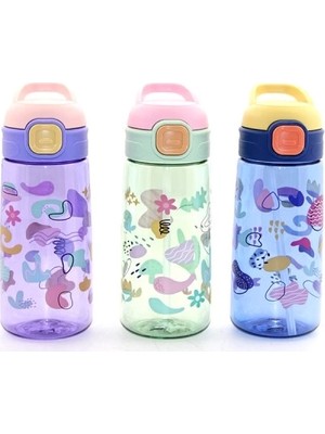 Uravas Store Renkli Pipetli Suluk 600 ml