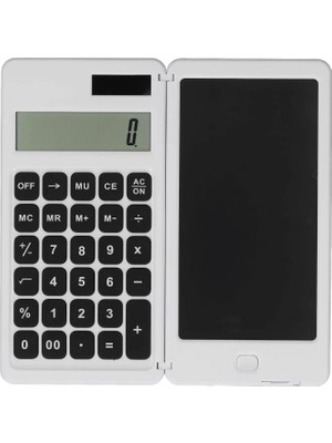 Uravas Store ZR901 Beyaz Yazı Tahtalı Hesap Makinesi