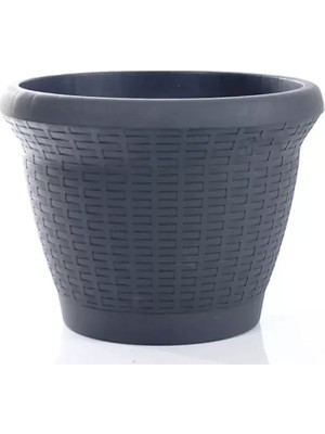 Royaleks Group Hasır Sepet Saksı 1 No Royaleks-Hss1