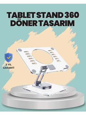 Uravas Store Çift Eksenli Ayarlanabilir Tablet Destek Standı