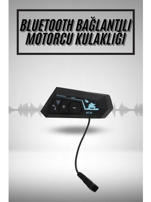 Uravas Store Yeni Nesil Dinleme ve Konuşma Özellikli Intercom Kask Kulaklığı 5.0 Bluetooth