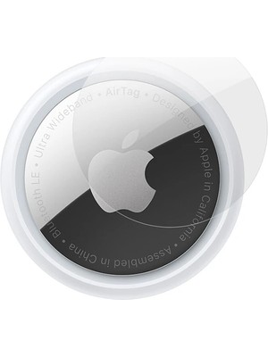 Uravas Store Ally Apple Airtag Ön Taraf Çizik ve Yüzey Koruyucu Jelatin FILM-(5775)