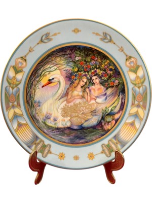 TT Villeroy Boch Heinrich Katharina Porselen Duvar Tabağı - 21 cm Çapında - 984597