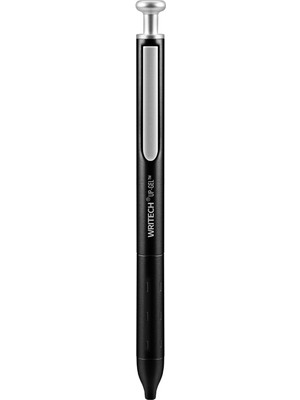 Writech W-0156 Metal Up Siyah Gövde 0,7mm Mavi Jel Kalem - 1 Adet