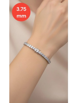Moda Gümüş 925 Ayar Gümüş Su Yolu Kadın Bileklik