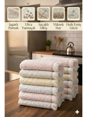 Bamirose 30 x 50 12 Li Decoco Mutfak Havlusu