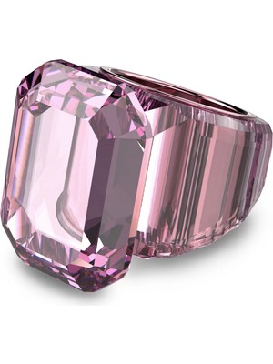 Swarovski Lucent Yüzük Pembe 58 58