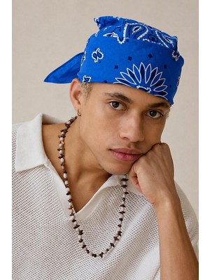 New Obsessions Neon Renkli Koton Kare Bandana