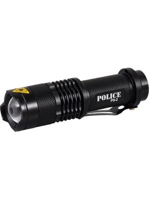 Uravas Store Police Ps-2 Cree Q5 LED Şarjlı El Feneri