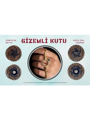 Moda Gümüş Blk 12 1033 Çeyrek Altın Çerçeveli Gümüş Altın Kaplama Halkalı Kadın Gümüş Bileklik 925 Ayar