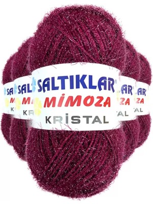 Royaleks Group 5 Adet Mimoza Kristal Işıltılı Şal Patik Yelek Ipi 26