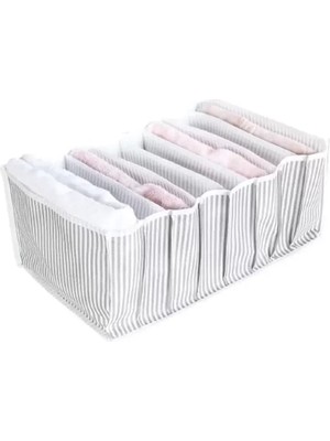 Royaleks Group Çizgili Akordiyon Organizer L Boy 24X37X18 cm ROYALEKS-EV354