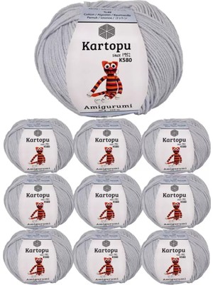 Royaleks Group 10 Adet Amigurumi El Örgü Ipi 50GR 580