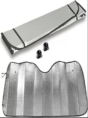 Royaleks Group Oto Güneşlik Balonlu Çift Taraflı Alüminyum Folyo Kaplı Oto Güneşlik 130X60 cm ROYALEKS-80740