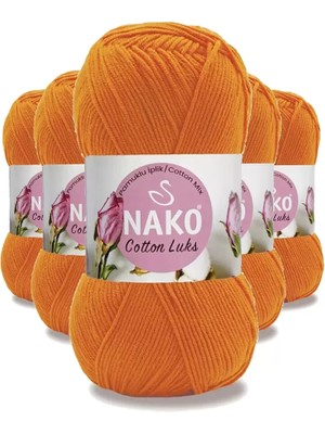 Royaleks Group 5 Adet Cotton Lüks Yelek Tunik Kazak Bluz Hırka Ipi Yünü Turuncu 97552
