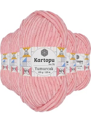 Royaleks Group 5 Adet Yumurcak Kadife El Örgü Ipi Pudra K777