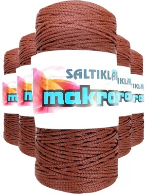 Royaleks Group 5 Adet Polyester Makrome Ipi 2060 Taba 100 gr