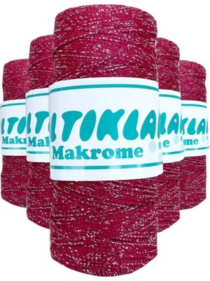 Royaleks Group 5 Adet Polyester Simli Makrome Ipi SG-1845