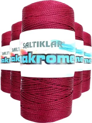 Royaleks Group 5 Adet Polyester Makrome Ipi 1560 Bordo 100 gr