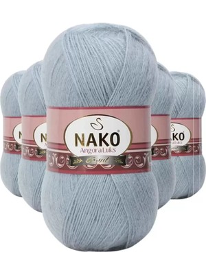 Royaleks Group 5 Adet Angora Lüks El Örgü Ipi  12936
