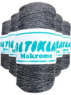 Royaleks Group 5 Adet Polyester Simli Makrome Ipi S-420