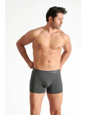 Tutku Paket 3'lü 0114 Likralı Erkek Boxer
