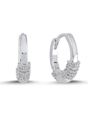 Merano Design Swan Rhodium Küpe