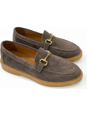 Majensia 251058 Aksesuar Takalı Loafer Ayakkabı